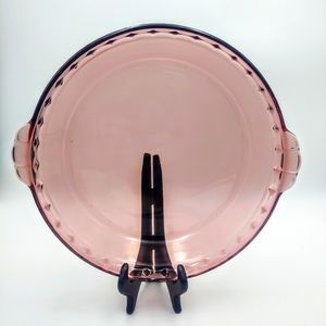 Pyrex Pink Glass Pie Plate